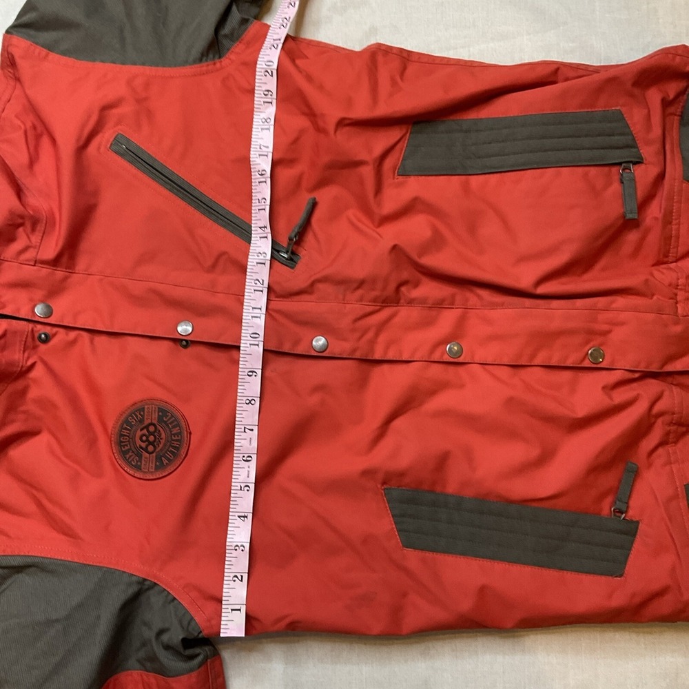Men's 686 Six Eight Six Snowboarding Jacket Authentic Class Insulated Size Small - Picture 4 of 8